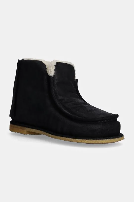 JW Anderson suede snow boots Ankle Boot women's black color ANW43065A