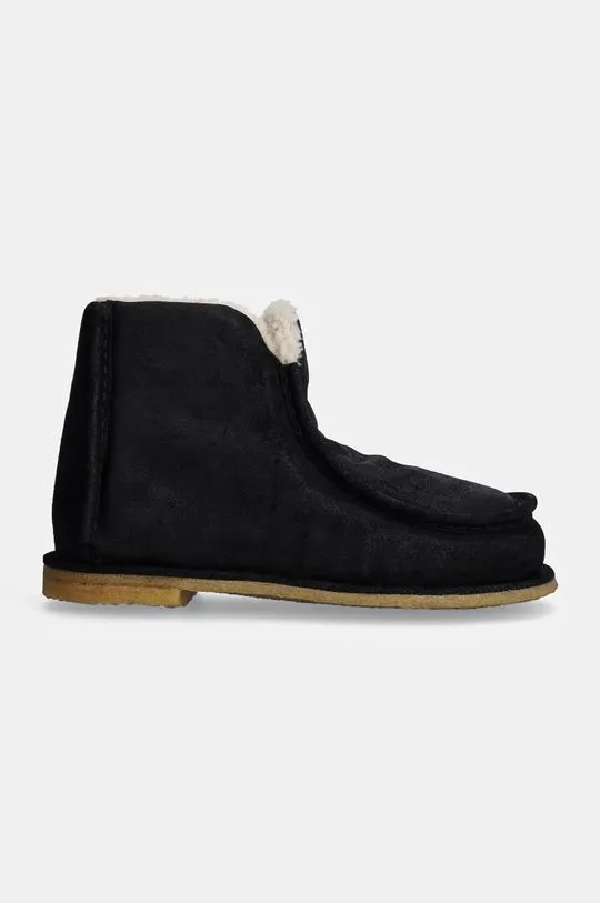 JW Anderson suede snow boots Ankle Boot women's black color ANW43065A