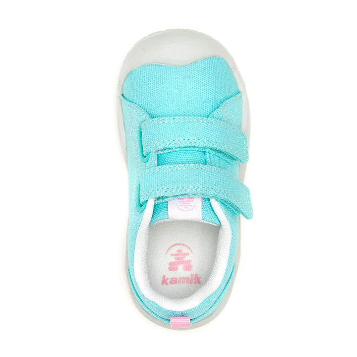 Kamik Teal Camden Children's Sneaker