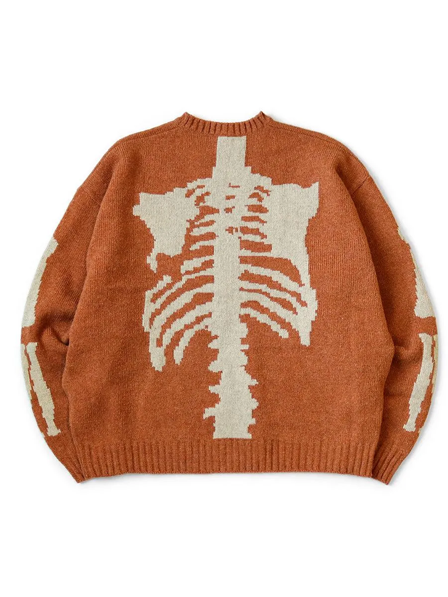 Kapital 5G Wool BONE Crew Sweater