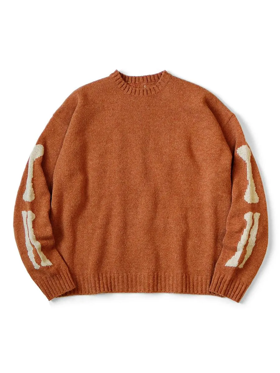 Kapital 5G Wool BONE Crew Sweater