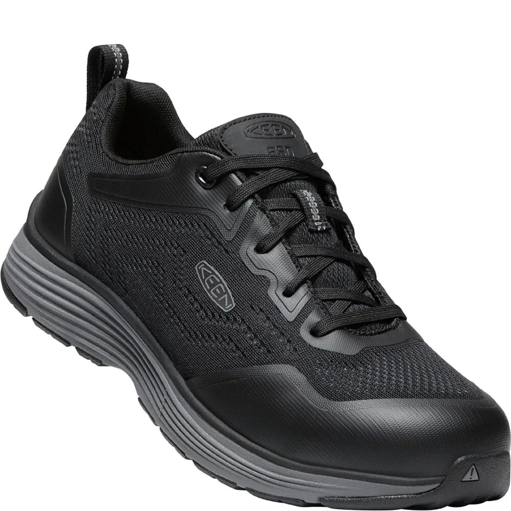 KEEN Utility Women's Sparta II ESD Work Shoes - Steel Grey/Black