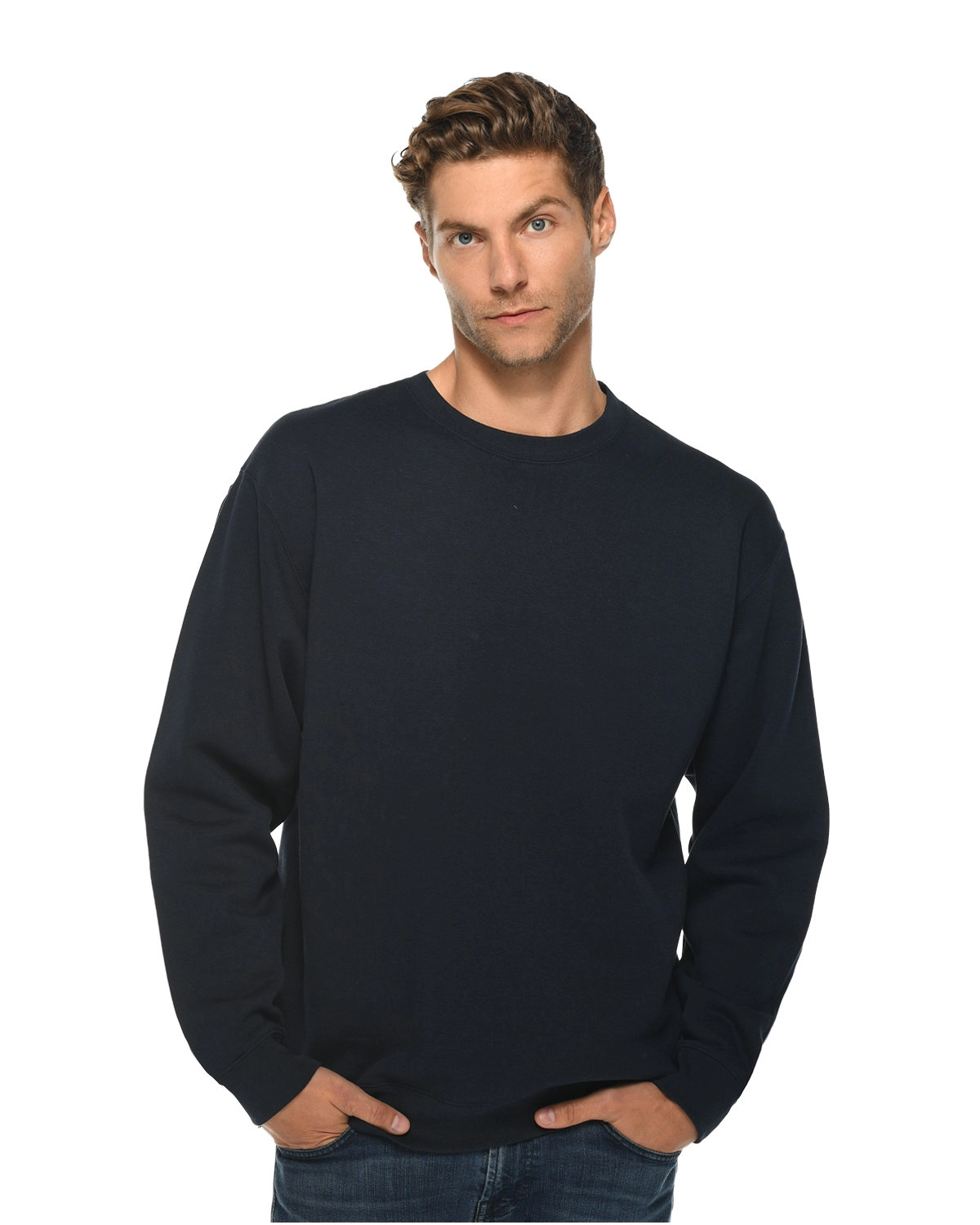 Lane Seven Apparel LS14004 Unisex Premium Crewneck Sweatshirt SKU: LS14004