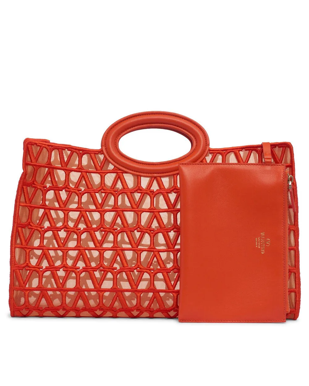 Le Troisieme Tote Bag in Goldfish