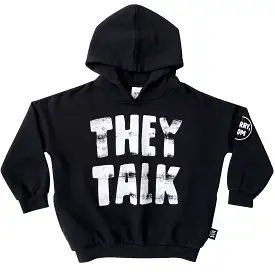 LMH They Talk We Play Hoodie - Black