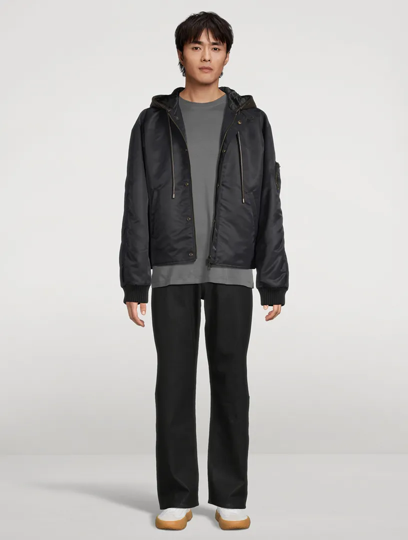 LOEWE Hooded Bomber Jacket