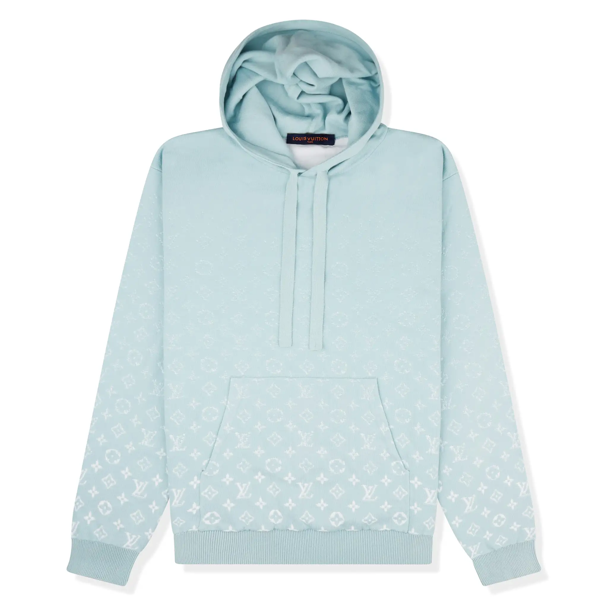 Louis Vuitton LV Monogram Gradient Blue Hoodie