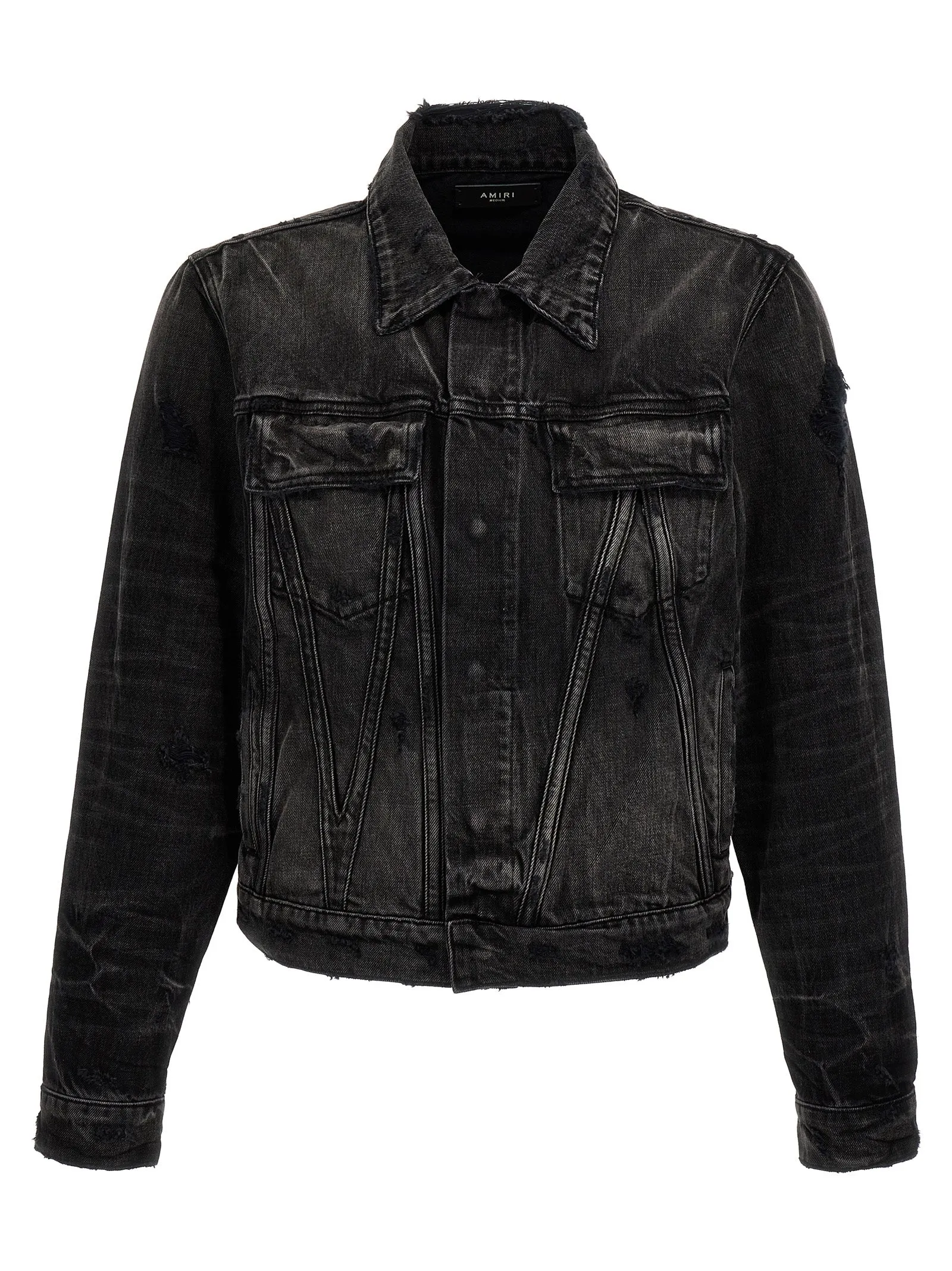 Ma Trucker Casual Jackets, Parka Black