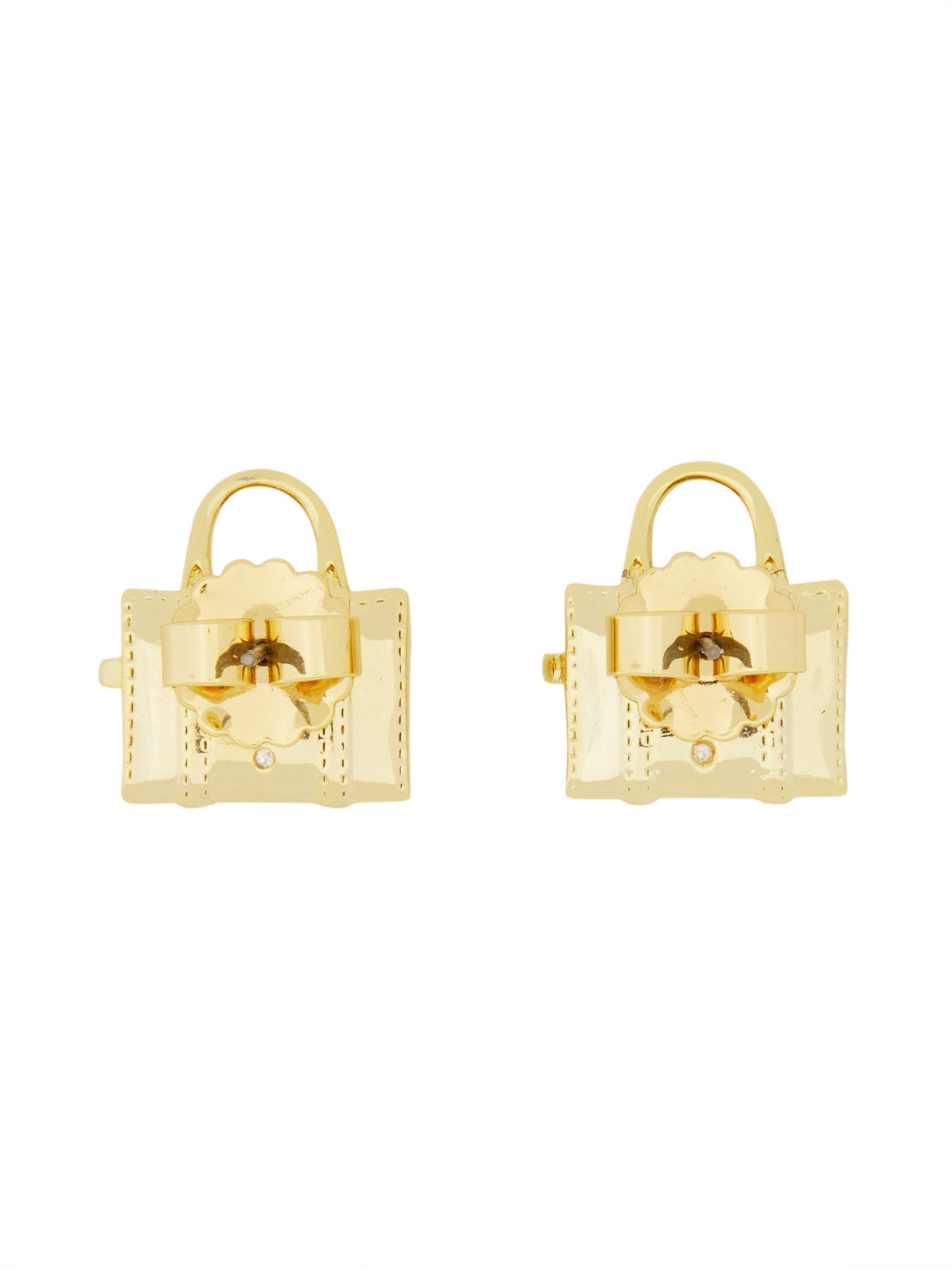 MARC JACOBS    THE TOTE BAG STUD EARRINGS