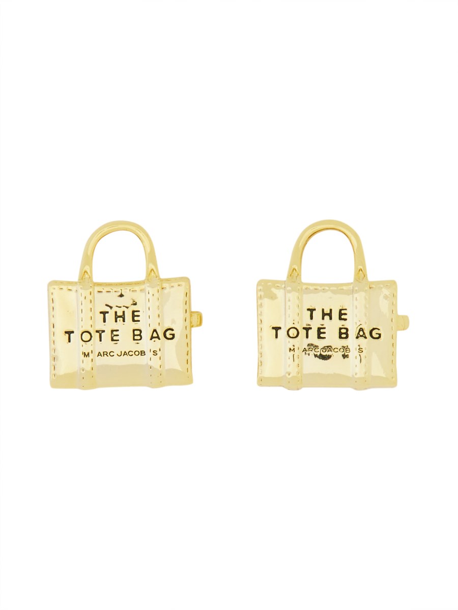 MARC JACOBS    THE TOTE BAG STUD EARRINGS