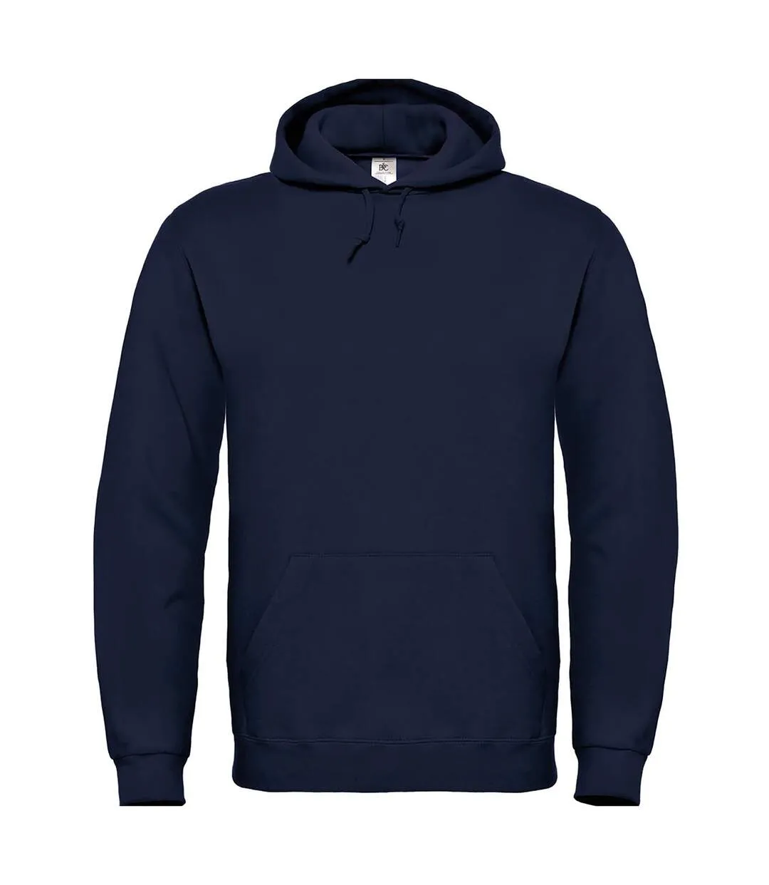 Mens hooded hoodie navy B&C