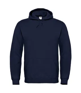 Mens hooded hoodie navy B&C