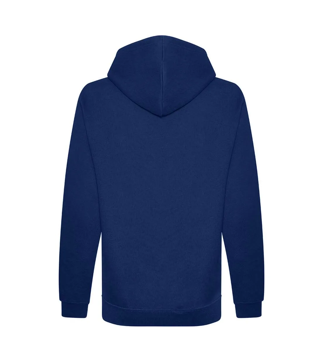 Mens organic hoodie indigo blue Awdis