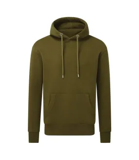 Mens organic hoodie khaki Anthem