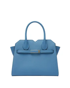 Milano Mini Leather Tote Bag in Nebula