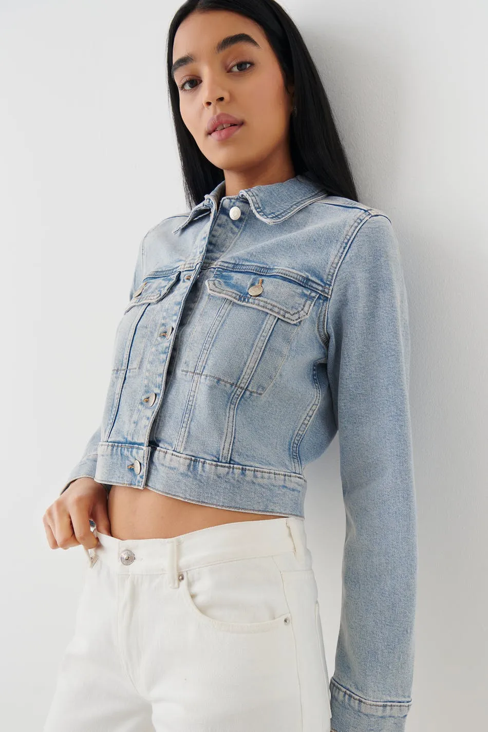 Mini denim jacket