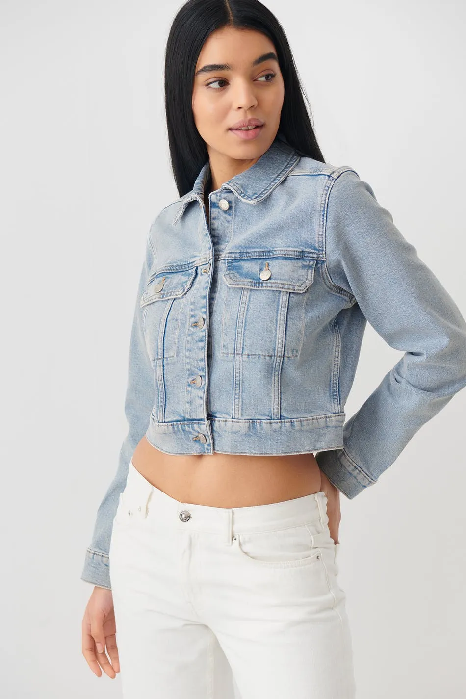 Mini denim jacket