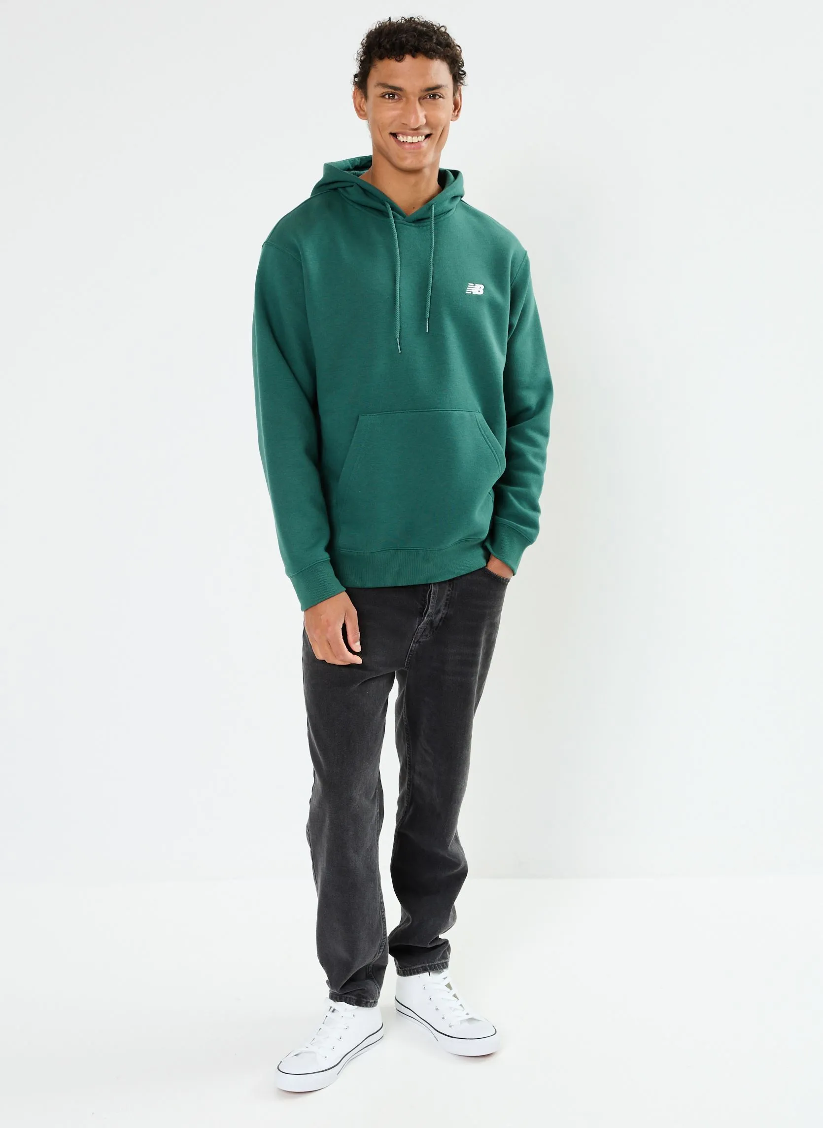 New BalanceSport Essentials Fleece Hoodie - Verde