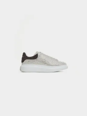 Oversized Sneaker Crystal, White / Black