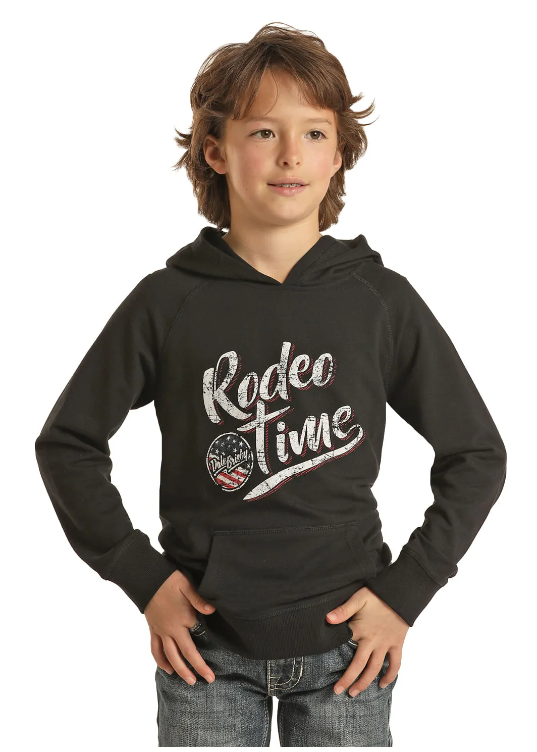 Panhandle Slim Boys Black Hoodie Jacket