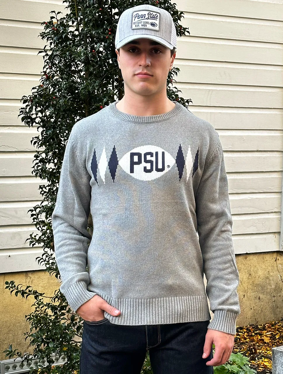 Penn State Retro End Zone Sweater | Bruzer