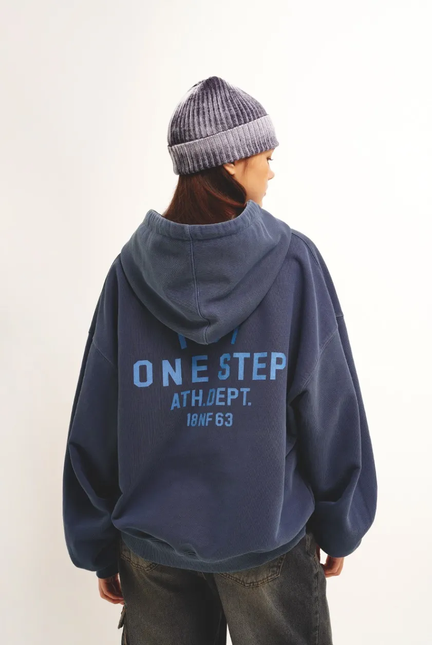 perstep  |[PERSTEP]★STRUCTURE PIGMENT HOODIE