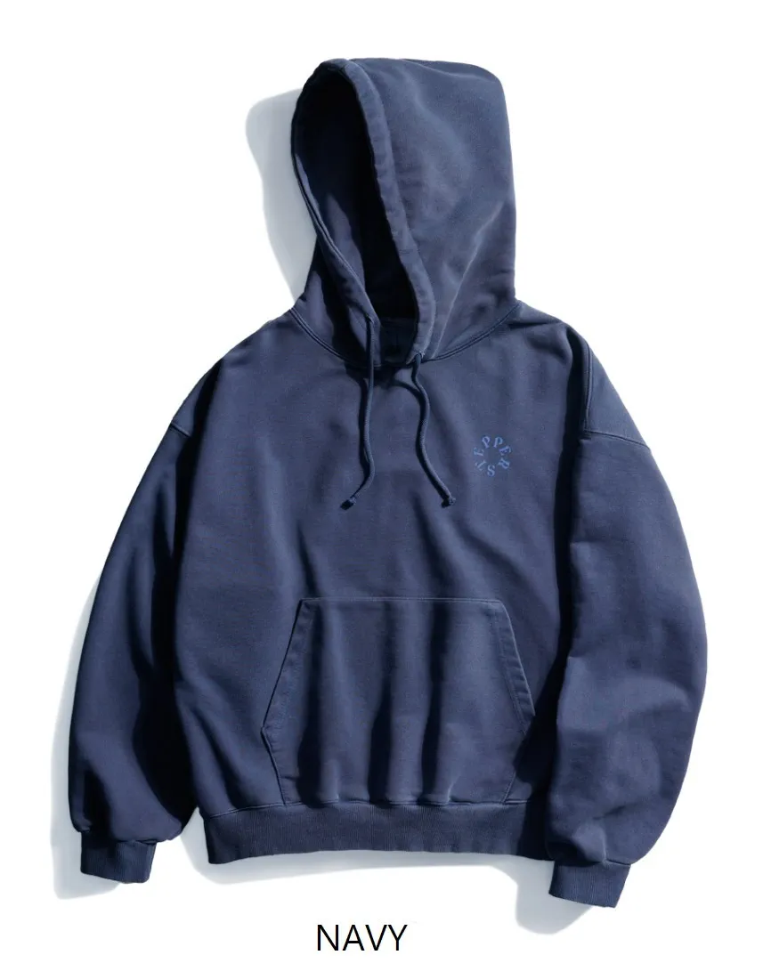 perstep  |[PERSTEP]★STRUCTURE PIGMENT HOODIE