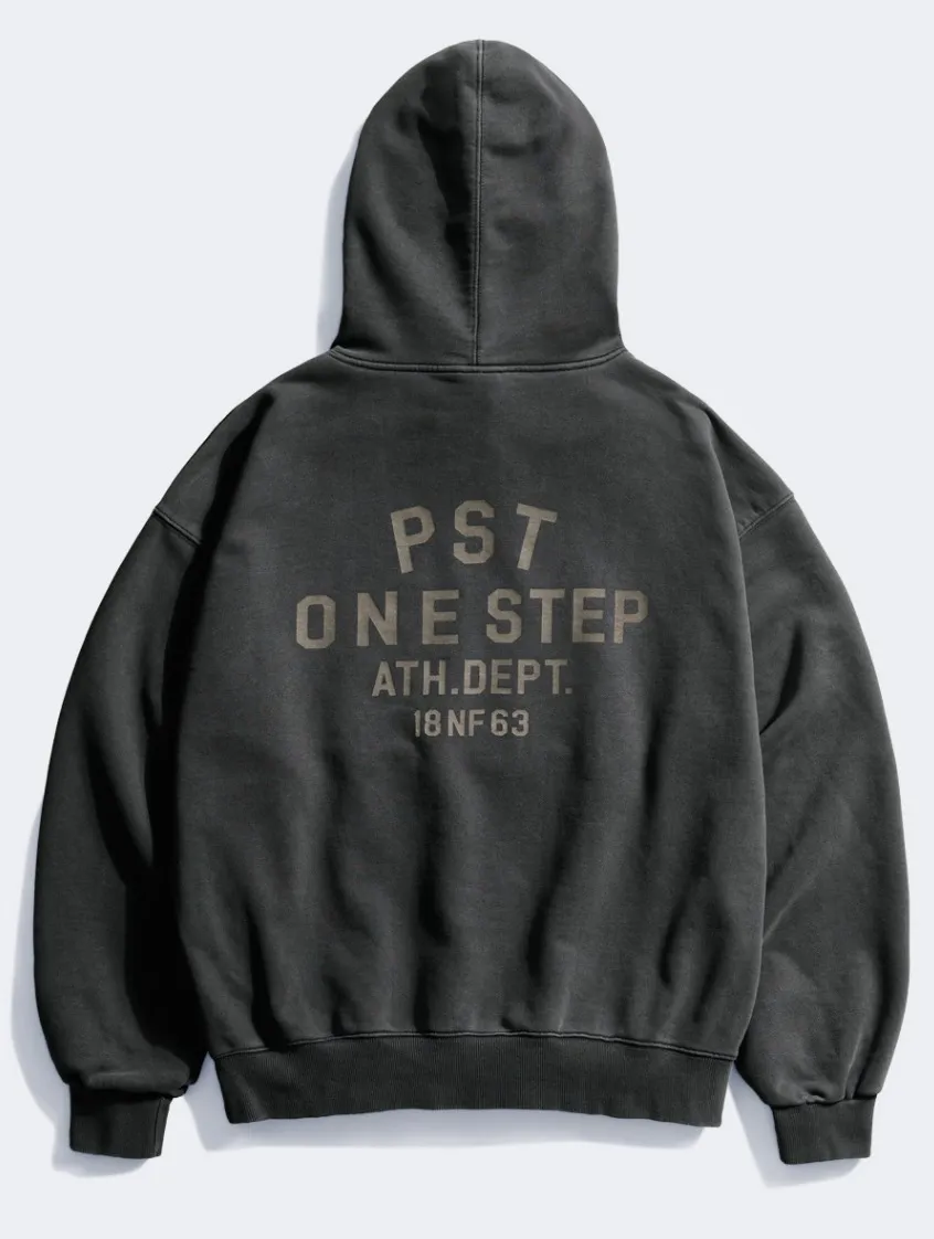 perstep  |[PERSTEP]★STRUCTURE PIGMENT HOODIE