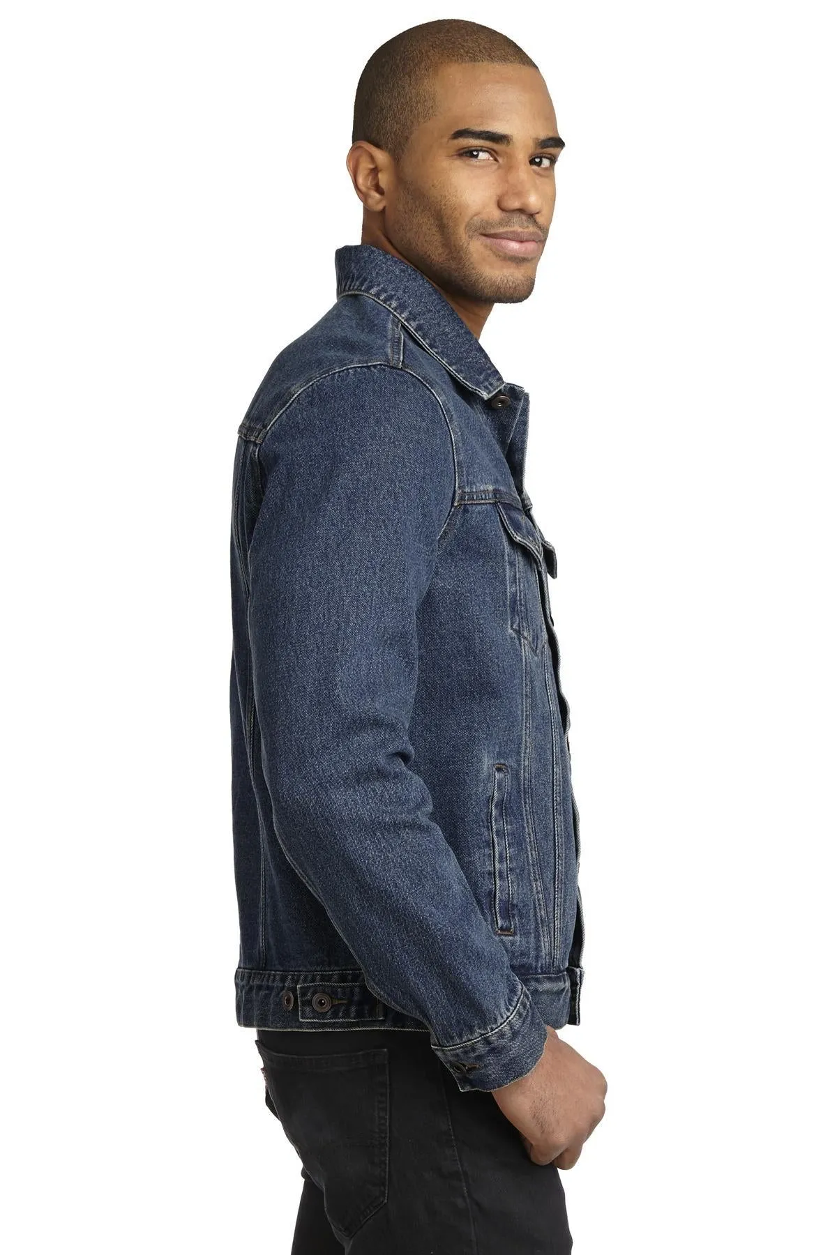 Port Authority Denim Jacket J7620 Denim Blue