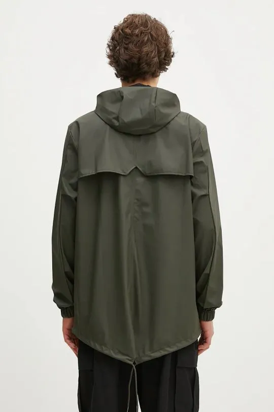 Rains jacket 18010 Jackets green color