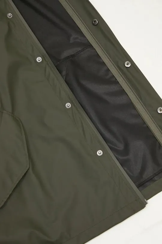 Rains jacket 18010 Jackets green color