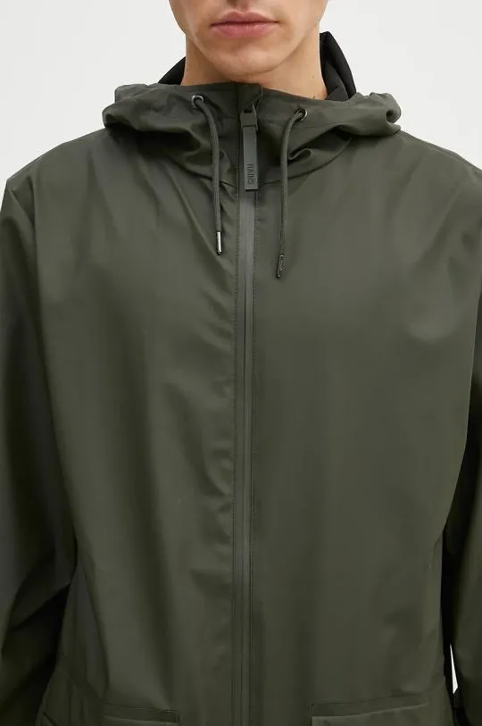 Rains jacket 19850 Jackets green color