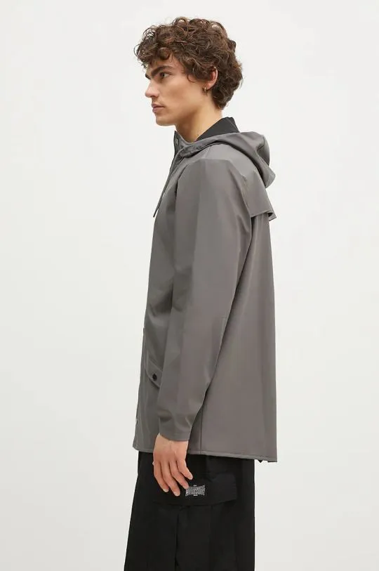 Rains rain jacket 12010 Jackets gray color