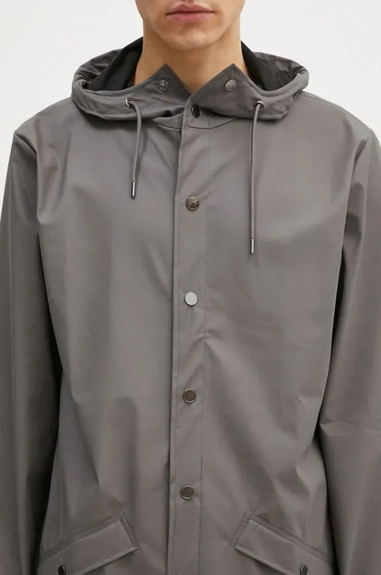 Rains rain jacket 12010 Jackets gray color