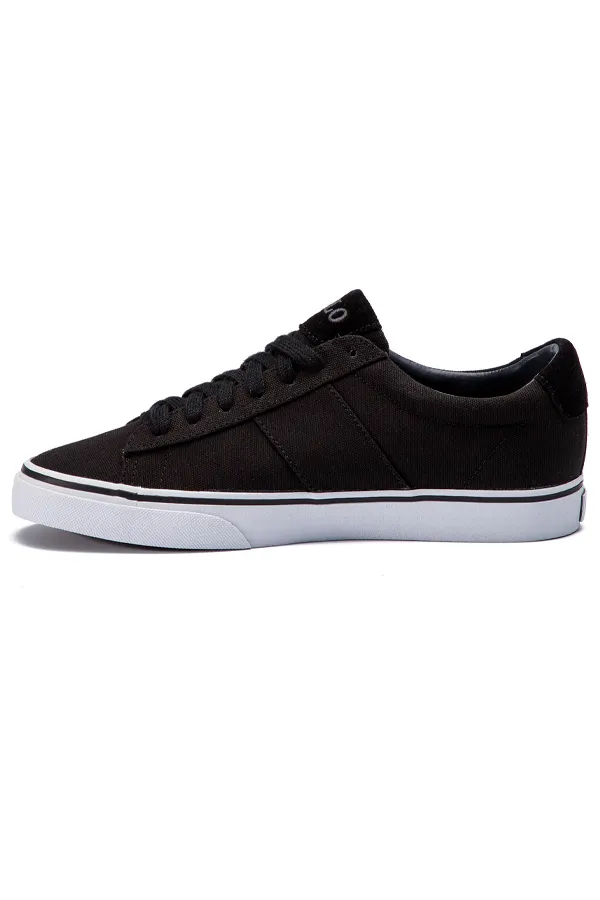 Ralph Lauren Canvas Sneaker Black