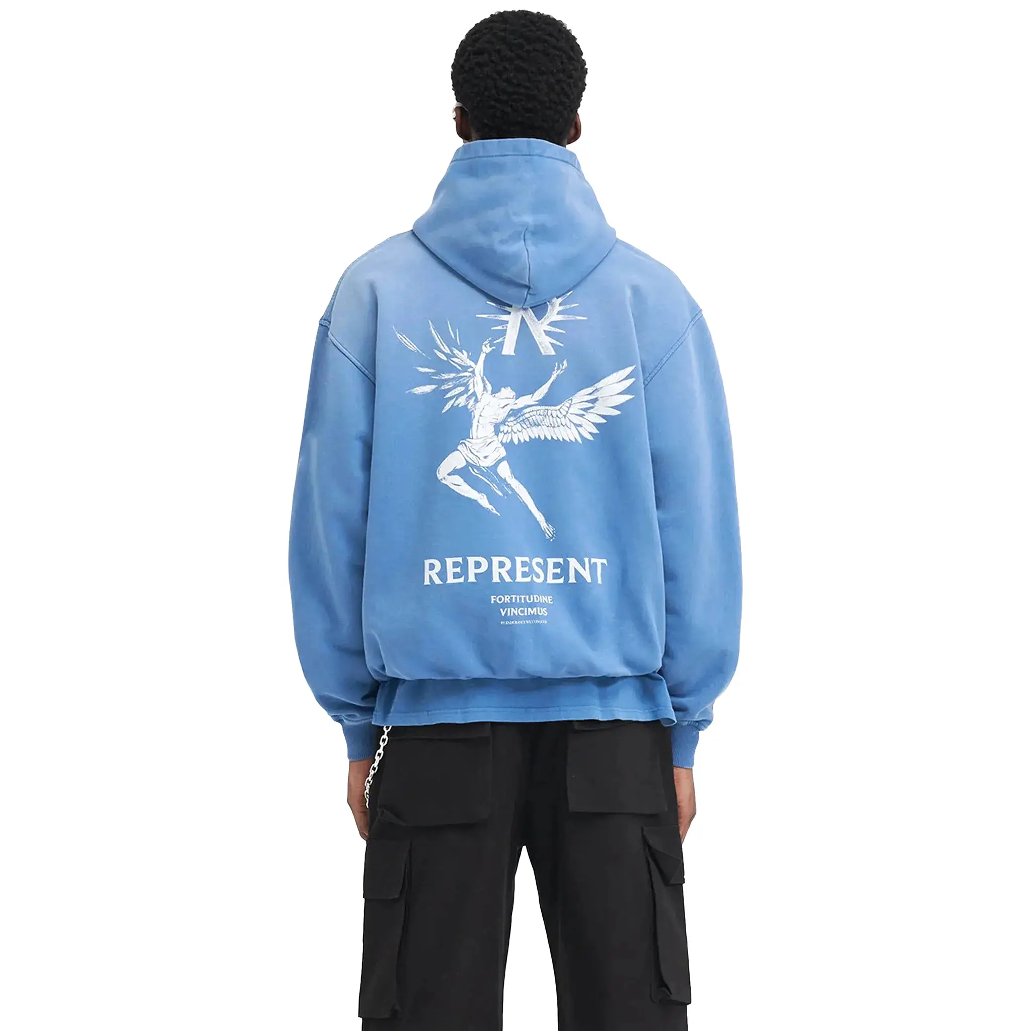 Represent Icarus Sky Blue Hoodie