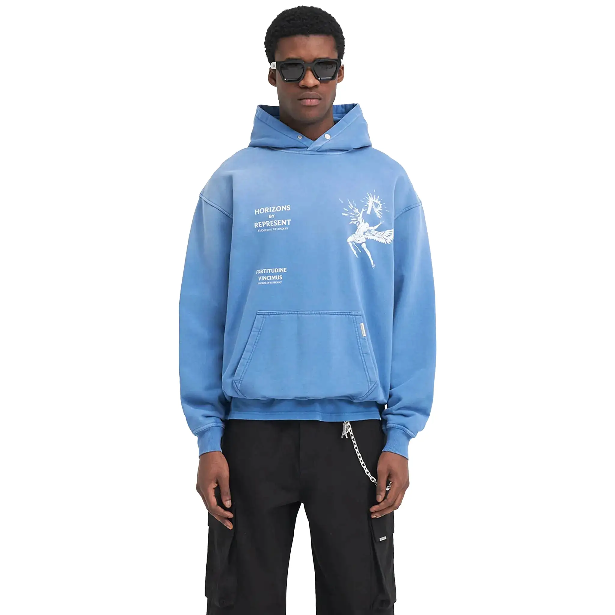 Represent Icarus Sky Blue Hoodie