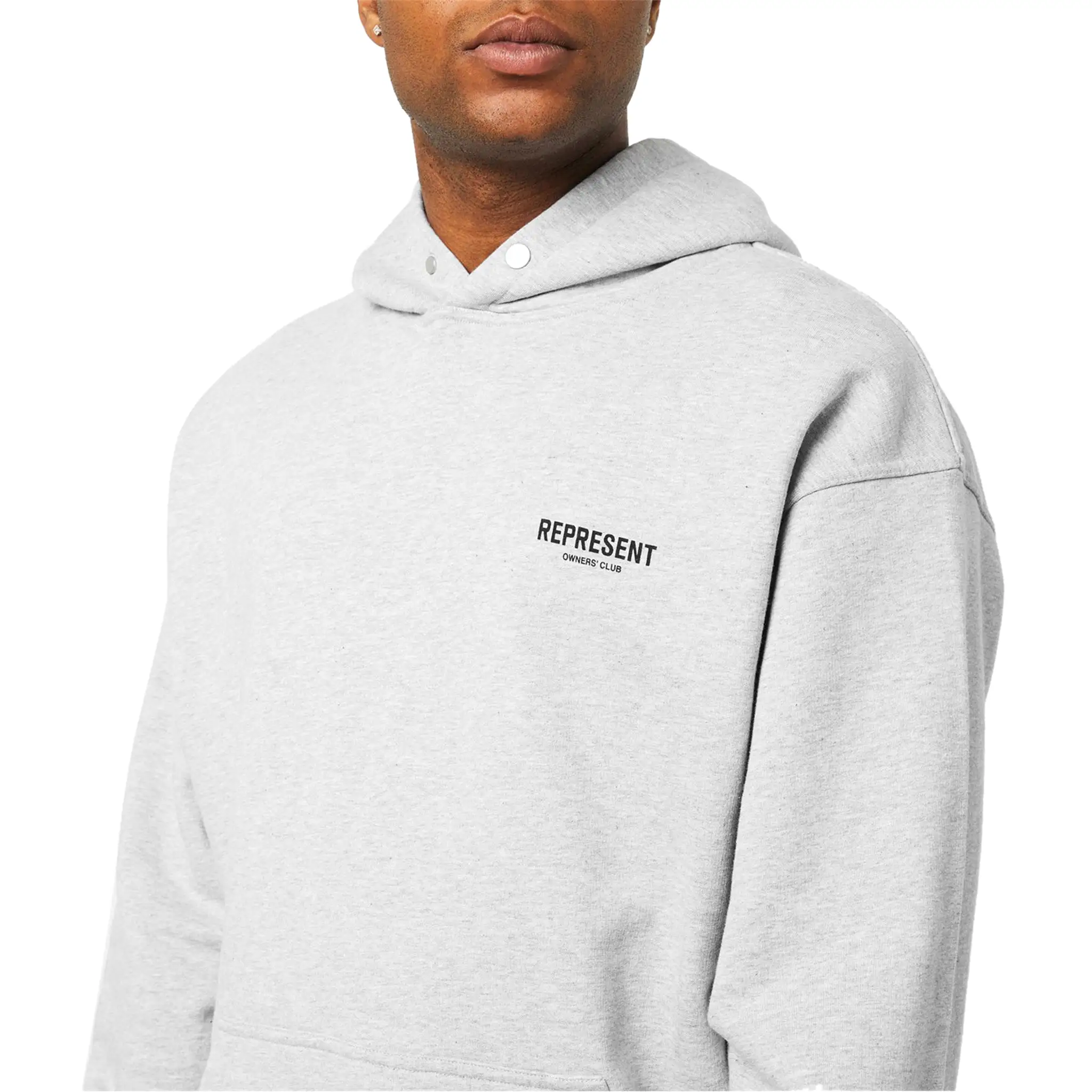 Represent Owners Club Ash Grey Hoodie