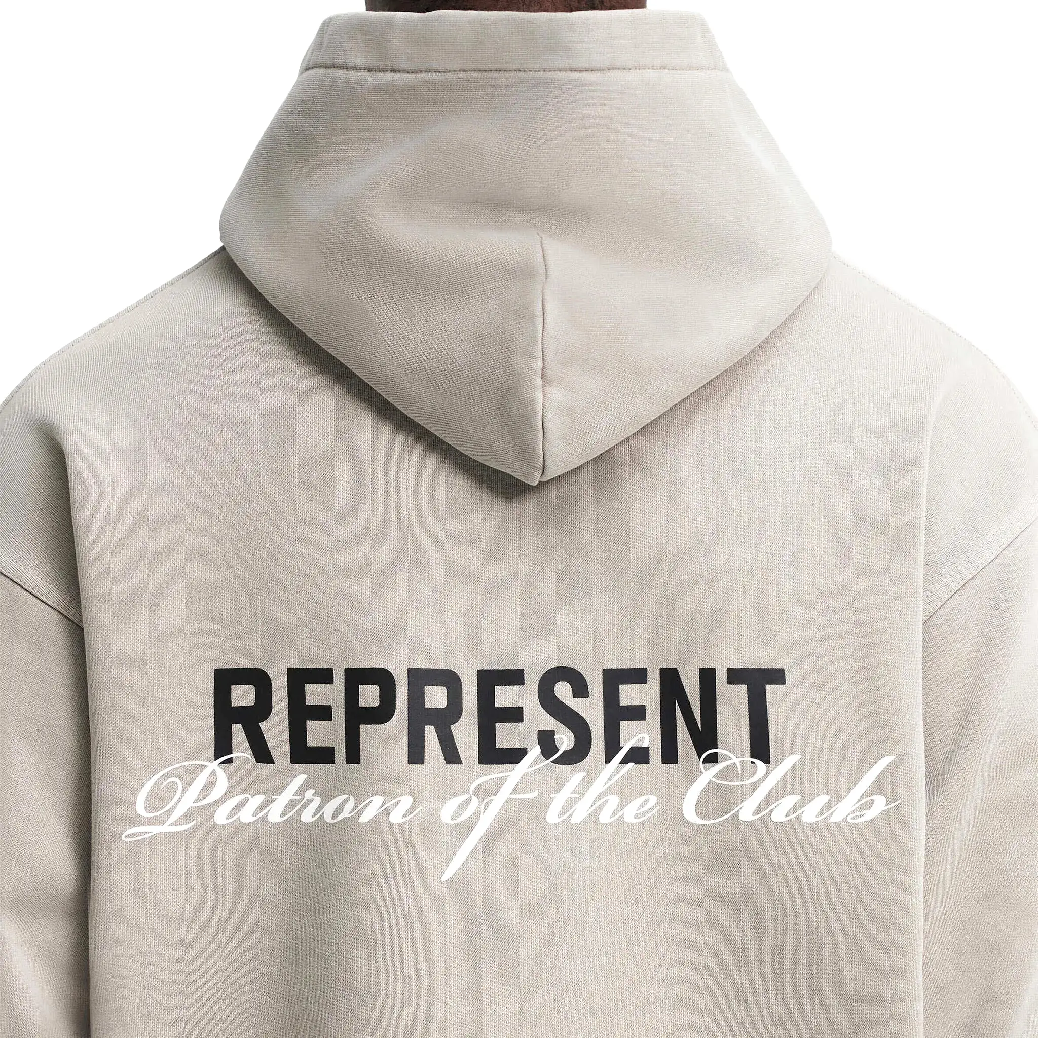 Represent Patron Of The Club Mudstone Hoodie