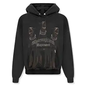 Represent Thoroughbred Vintage Black Hoodie