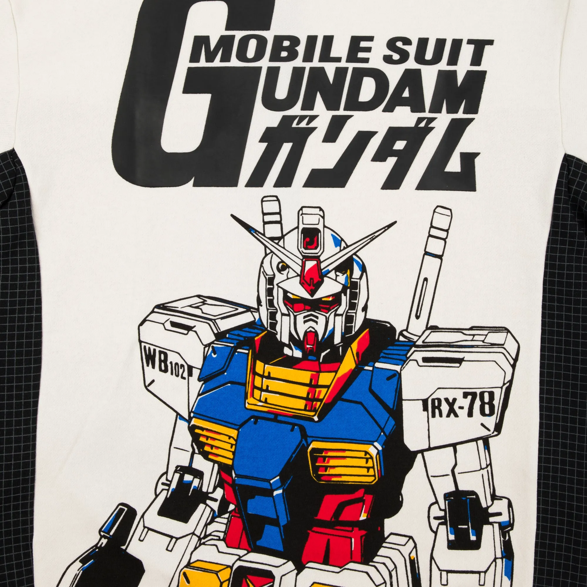 RX-78-2 Contrast Zip Hoodie