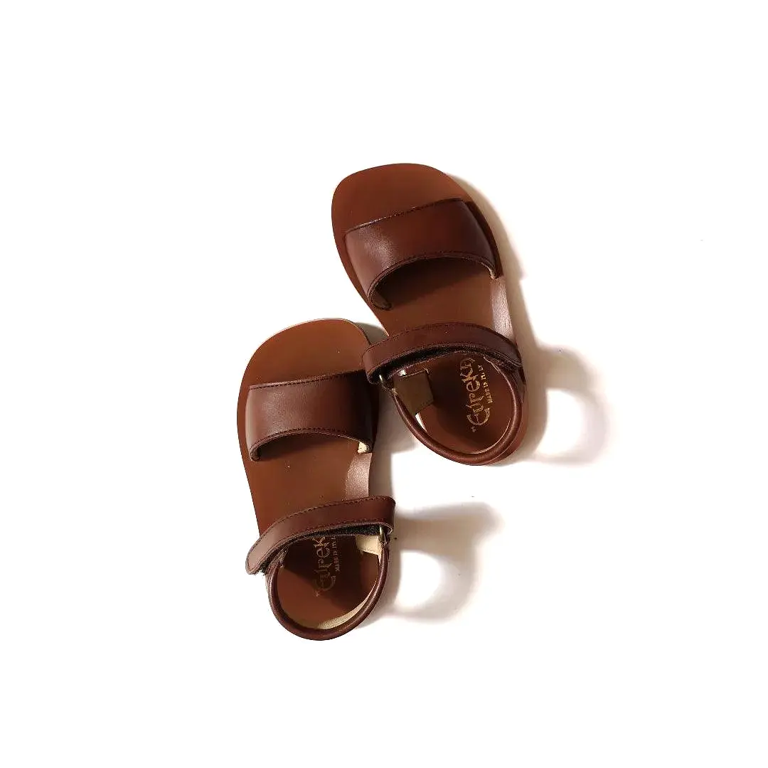 Sandals with ribbons -Ascot rubber sole/velcro (in-stock)