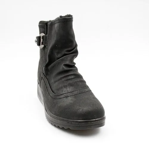 Savoy Lch5902 Ladies Ank Boots Black