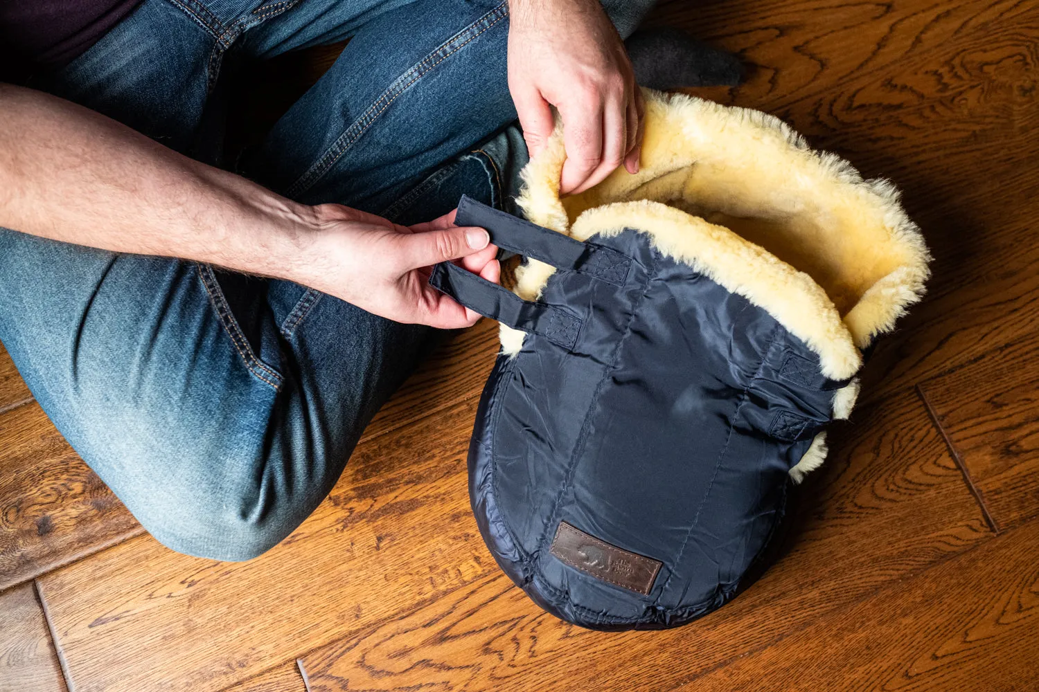 Sheepskin Snuggly Feet Warmer