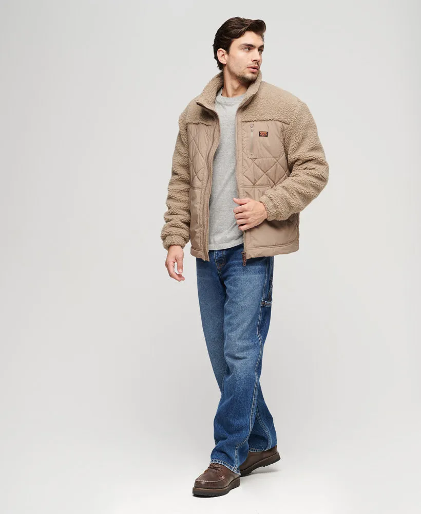 Sherpa Workwear Hybrid Jacket | Mushroom