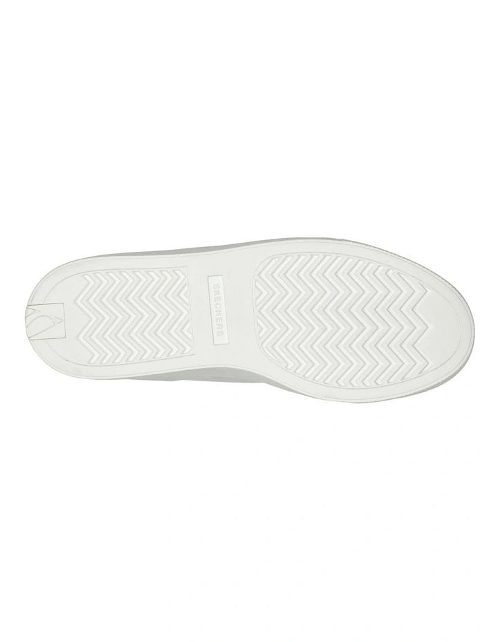 SKETCHERS WOMEN'S SIDE STREET WHITE SHOES