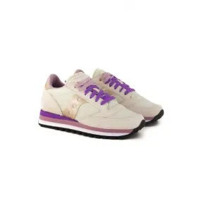 SNEAKERS DONNA JAZZ TRIPLE, CREMA