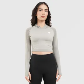 Snug Seamless Crop Top (Grey)