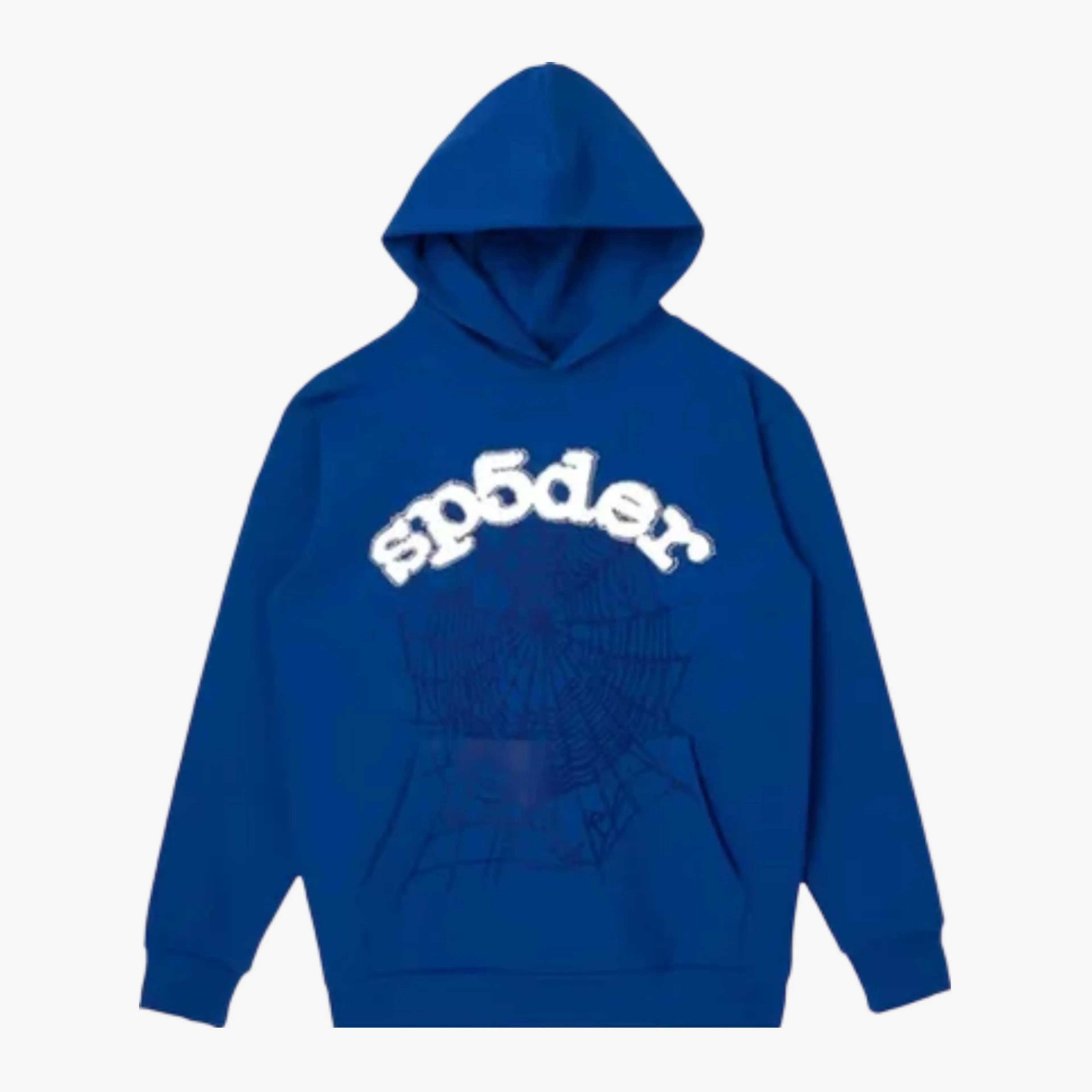 Sp5der 'OG Web' Pullover Hoodie Blue SS21