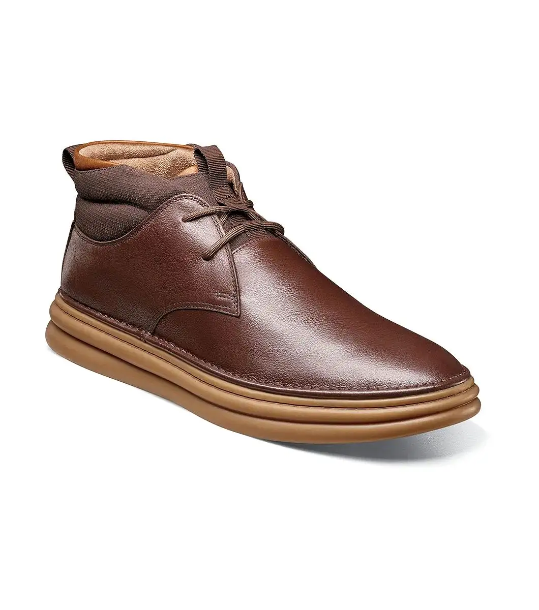 Stacy Adams - DELSON Plain Toe Chukka Boot - Chocolate - 25556-202